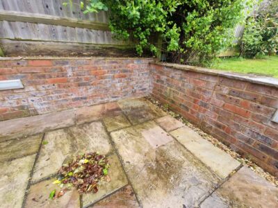 Patio restoration and cleaning Buckinghamshire
