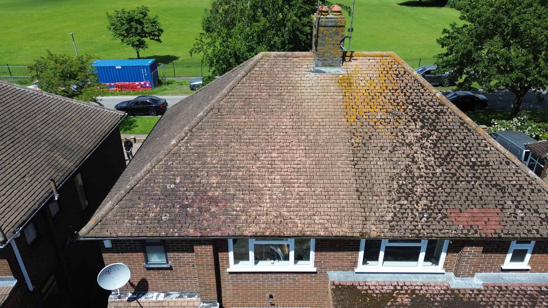 Roof moss removal company Buckinghamshire